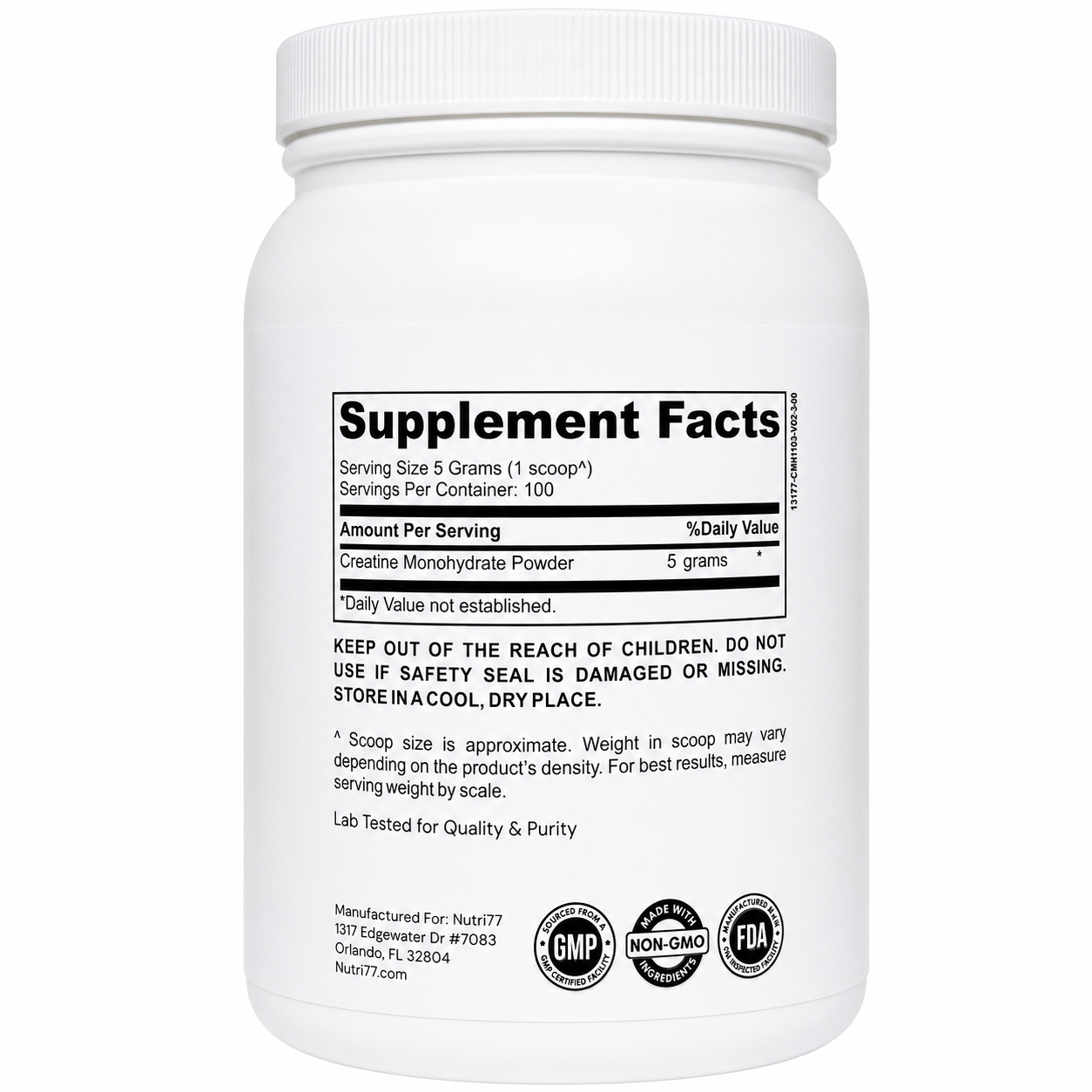 Creatine Monohydrate Powder